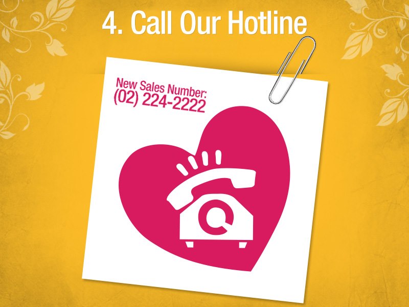 call our hotline
