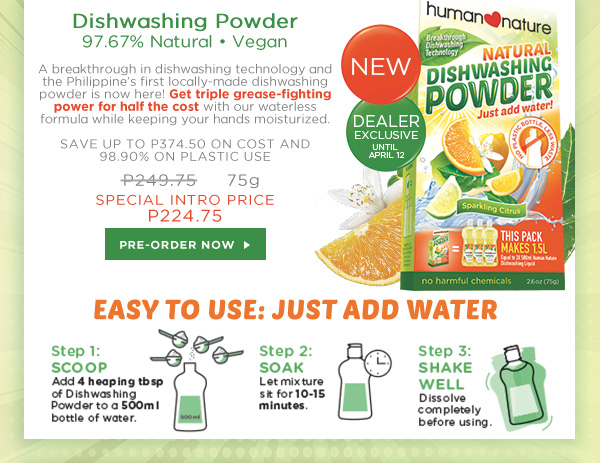 Dishwashing Powder