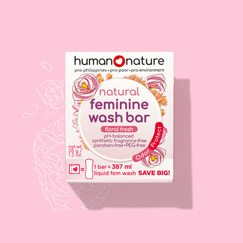 Natural Feminine Wash Bar 35g