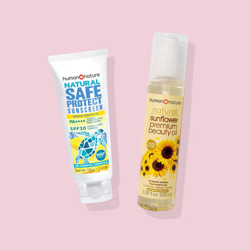 Safe Protect 100g and Sunflower Beauty Oil 100ml