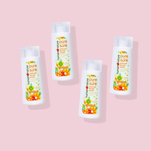 Buy 3, Get 1 FREE 100ml Pure and Sure Facial Wash- TROPICAL FRESH