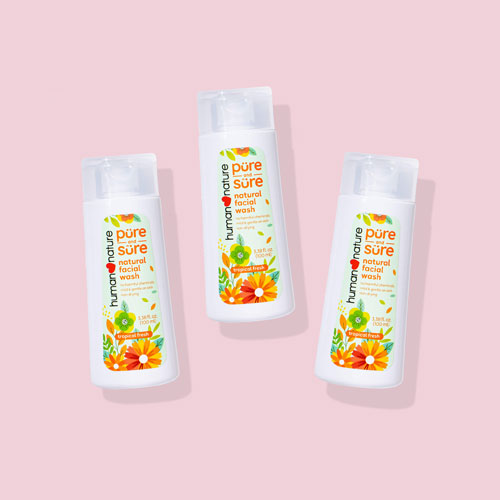 100ml Pure & Sure Facial Wash Bundle of 3