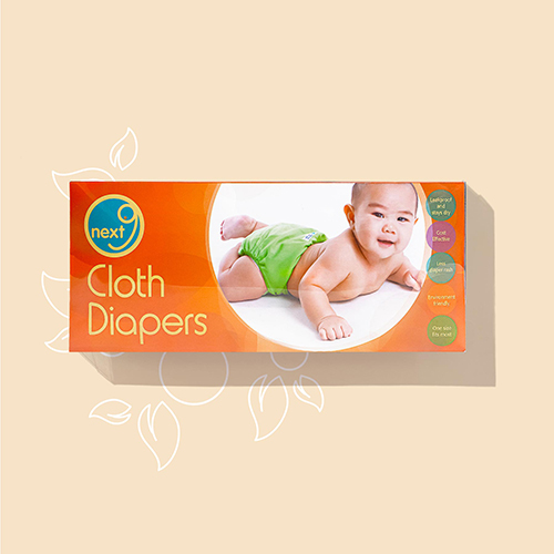 Next9 Cloth Diaper Set of 3