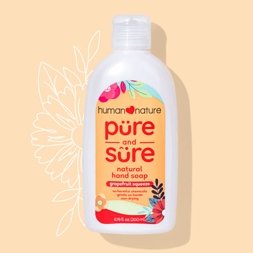 Pure and Sure Grapefruit Squeeze Hand Soap 200ml