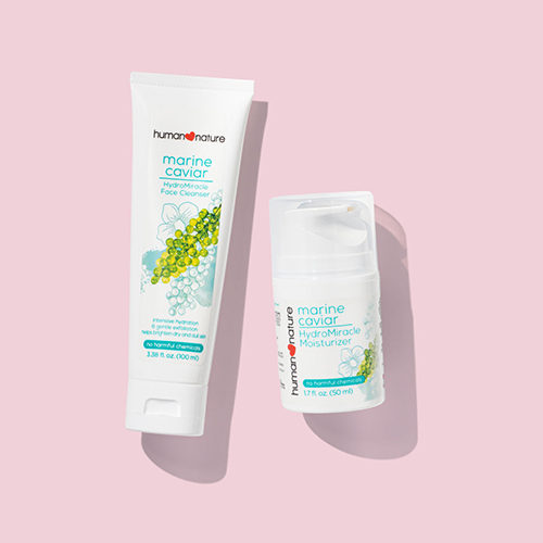 SAVE P50 when you buy Marine Caviar Face Cleanser + Moisturizer