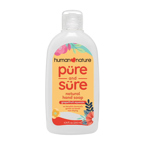 Pure and Sure Grapefruit Squeeze Hand Soap 200ml