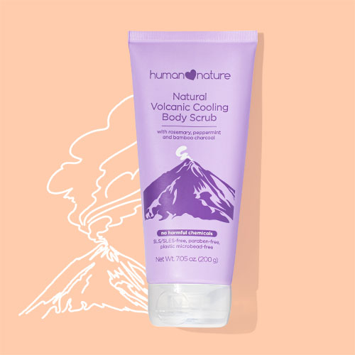 Natural Volcanic Cooling Body Scrub 200g