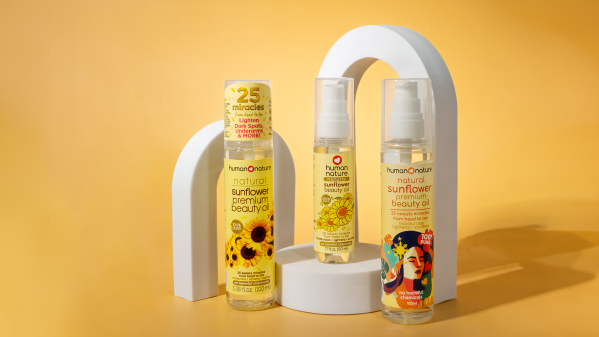 Working Wonders Like No Other: Human Nature’s Sunflower Beauty Oil