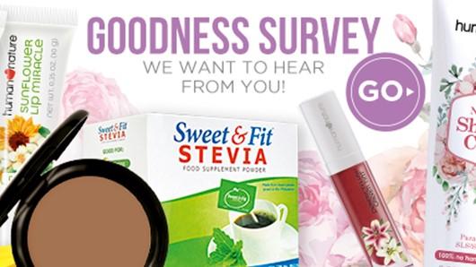 Goodness Survey: May 2017 New Products