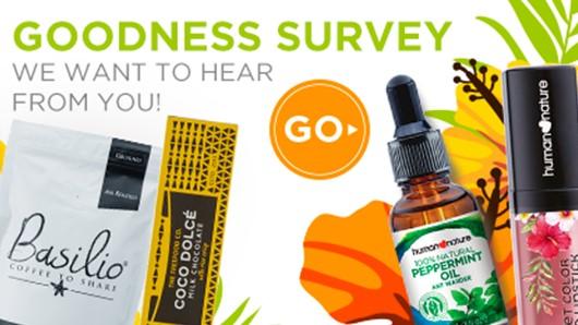Goodness Survey: January 2017 New Products