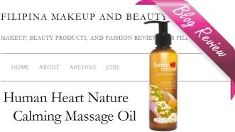 BLOG REVIEW: 100% Natural Calming Massage Oil