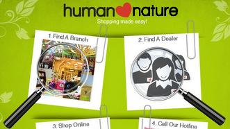 Shopping For Human Nature Products Made Easy!