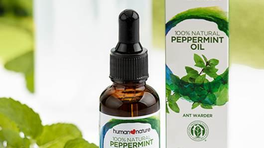 Ward off ants & odor naturally with Human Nature Peppermint Oil