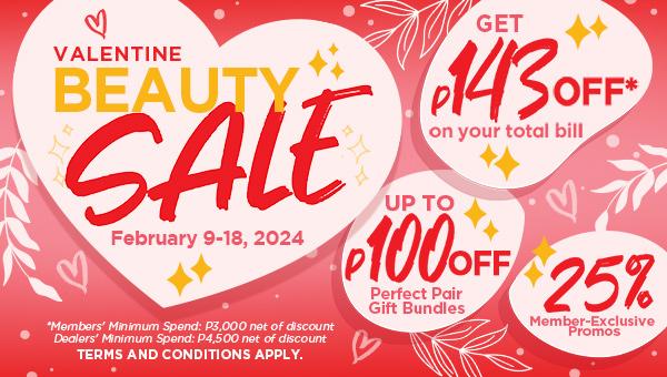 Valentines Beauty Sale 2024