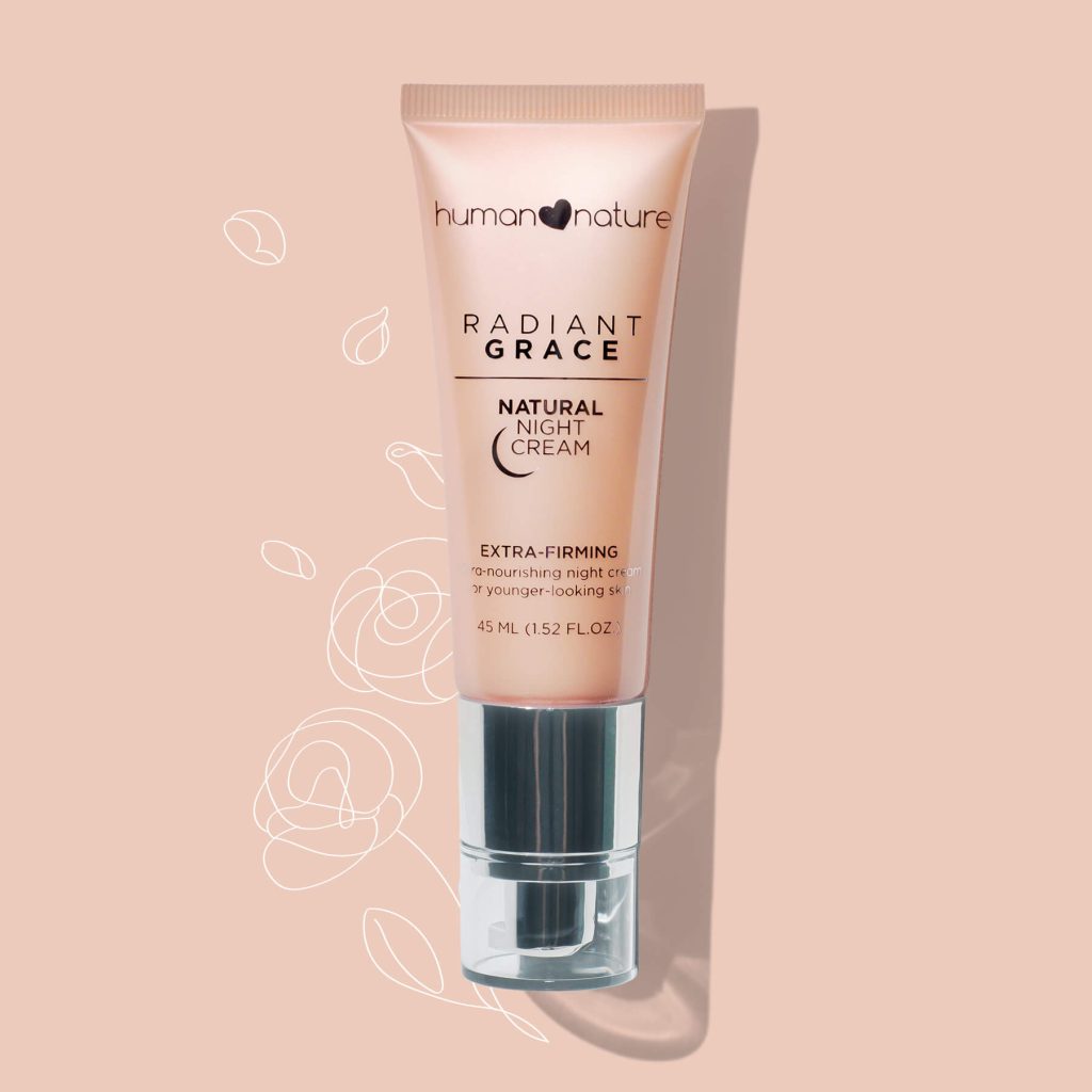 human nature radiant grace natural night cream 