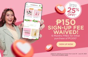 ₱150 Sign-up Fee Waived: 6 months FREE membership w/ ₱1,500 spend