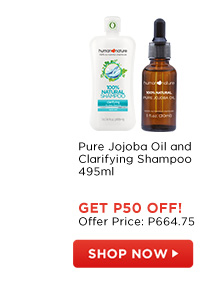 Pure Jojoba Oil and Clarifying Shampoo 495ml