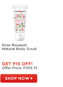Rose Bouquet Natural Body Scrub