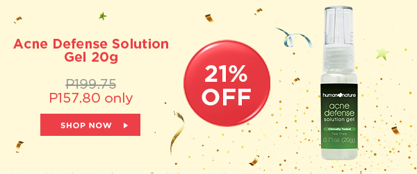 Acne Defense Solution Gel 20g