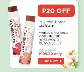 Buy two Tinted Lip Balm