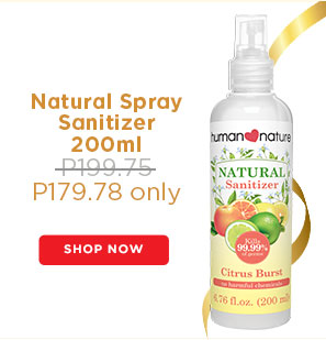 Natural Spray Sanitizer 200ml