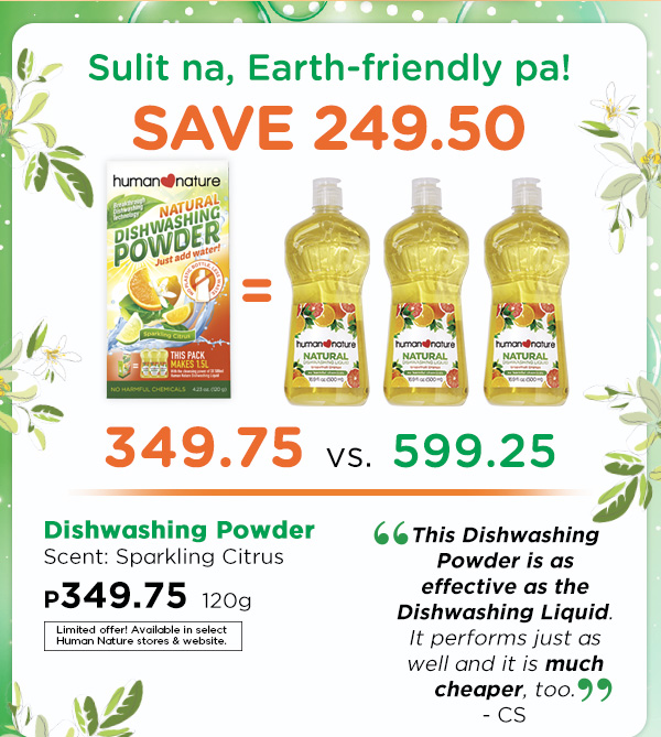 Sulit na, Earth-friendly pa!