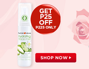 GET P25 OFF when you buy Hydrating Face Mist with Aloe