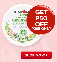 GET P50 OFF when you buy Bare Necessity Cleansing Balm