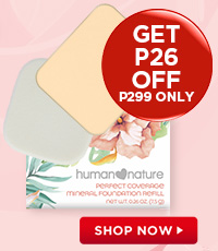 GET P26 OFF when you buy Perfect Coverage Mineral Foundation Refill