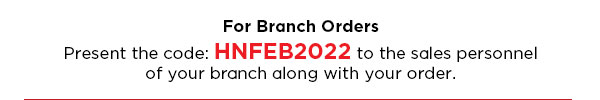 Free Shipping Metro Manila/HQ Orders