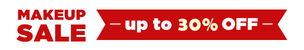 Make-up Sale - Up to 30% Off