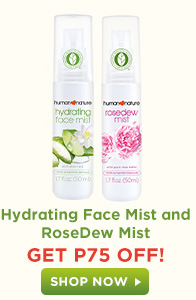 GET P75 OFF - Hydrating Face Mist and RoseDew Mist