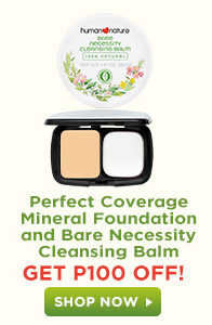 GET P100 OFF - Perfect Coverage Mineral Foundation and Bare Necessity Cleansing Balm