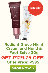 FREE Hand & Foot Salve when you buy Radiant Grace Night Cream