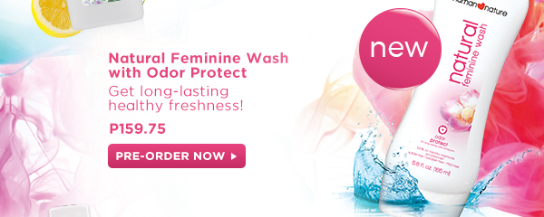 Natural Feminine Wash with Odor Protect: Get long-lasting healthy freshness!