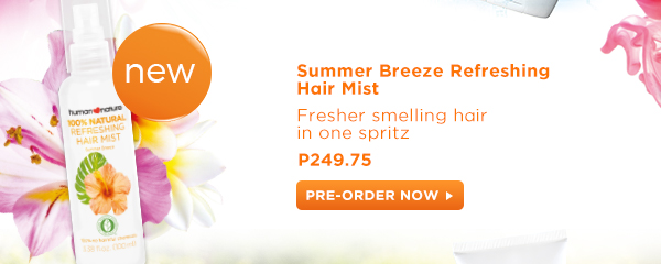 Summer Breeze Refreshing Hair Mist: Fresher smelling hair in one spritz