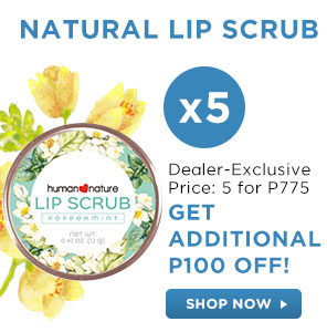 Natural Lip Scrub x5 - Dealer-Exclusive Price: 5 for P775 GET ADDITIONAL P100 OFF!