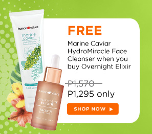 FREE Marine Caviar HydroMiracle Face Cleanser when you buy Overnight 