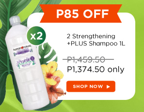 P85 OFF 2 Strengthening +PLUS Shampoo 1L