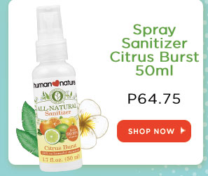Spray Sanitizer Citrus Burst 50ml 