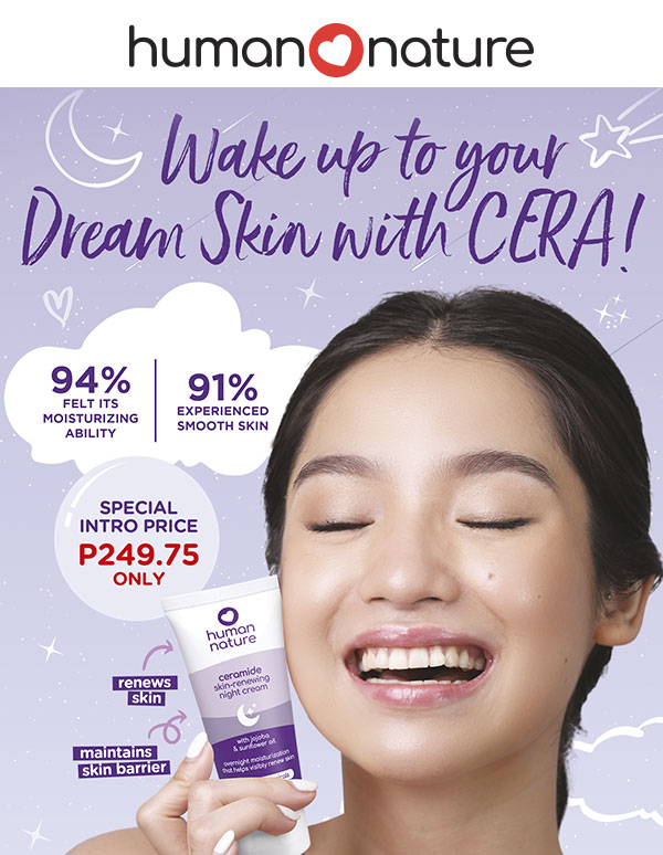 Wake up to your dream skin with CERA!