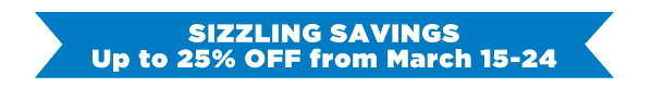 Sizzling Savings