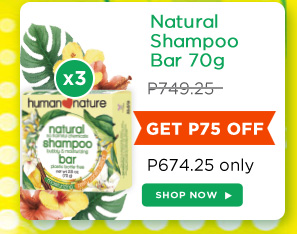 Natural Shampoo Bar 70g (x3)