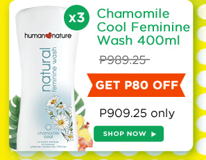 Chamomile Cool Feminine Wash 400ml (x3)