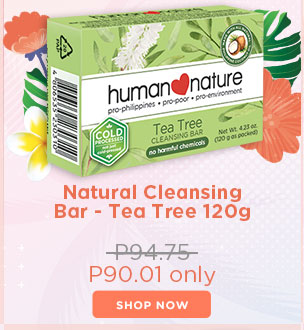 Natural Cleansing Bar - Tea Tree 120g