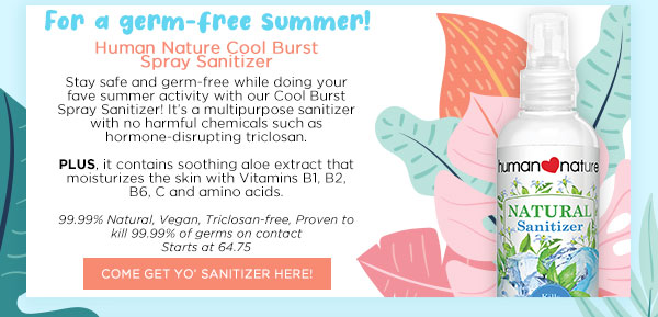 Cool Burst Spray Sanitizer