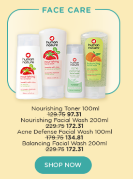 Human Nature Face Care