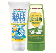SafeProtect 50g and Bug Shield Lotion