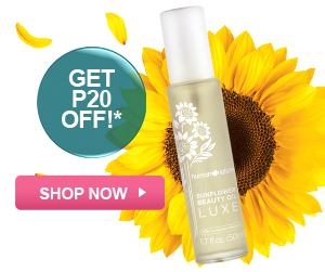 GET P20 OFF Sunflower Beauty Oil LUXE