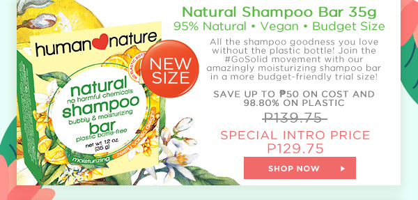 Natural Shampoo Bar 35g